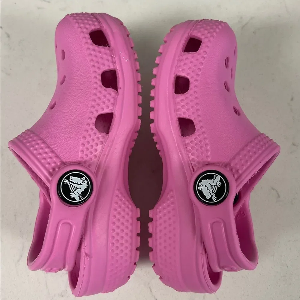 Toddler CROCS LITTLES™ CLOGS Size 5 Pink